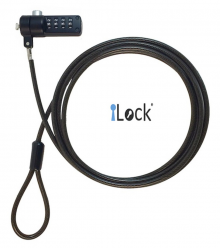 iLock - Combination 4-Dial Laptop Lock